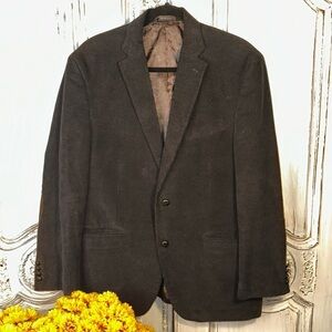 Men’s LAUREN Ralph Lauren Black Corduroy Elbow Patch Sports Coat S/40 Reg